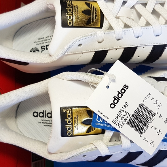 ADIDAS SUPERSTAR MEN'S US SIZE 11.5 BRAND NEW IN BOX - Picture 8 of 10